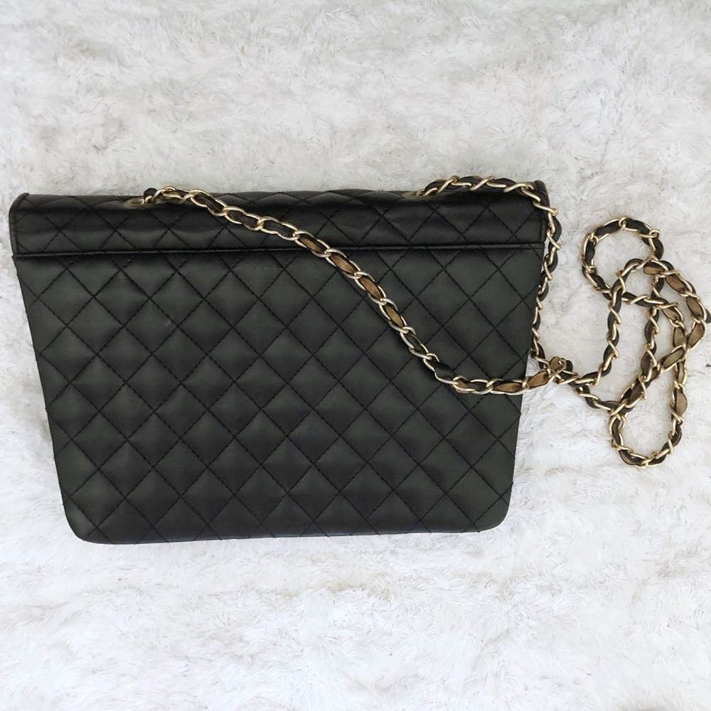 Empire Orr Vintage Black faux leather bag